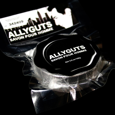 男性用石鹸 « Allyguts » (アリーガッツ)
